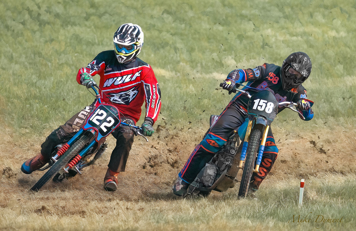 Thrills and Spills at Malpas! 2024 Formula Grasstrack Championship Round 2 Re-Run