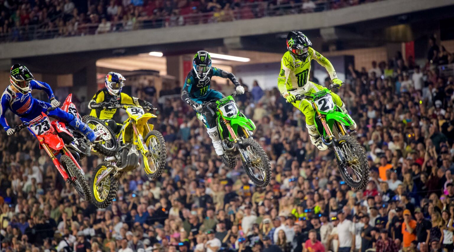 Monster Energy Supercross and Pro Motocross 2024 Schedules Revealed