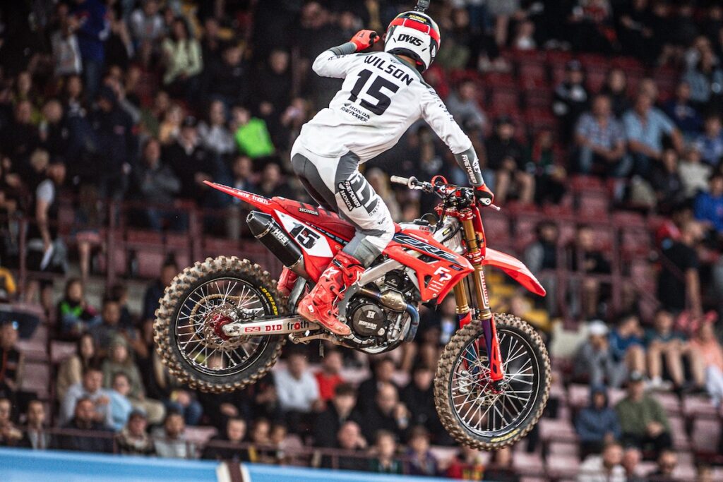 Dean Wilson in for WSX 2024 with Fire Power Honda