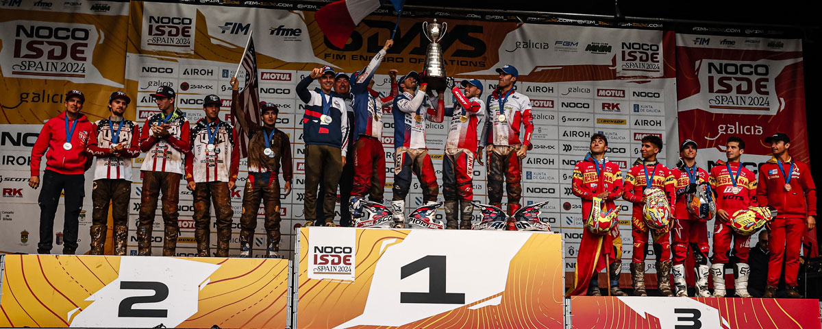 France win World Trophy at 2024 FIM ISDE 6DAYS®