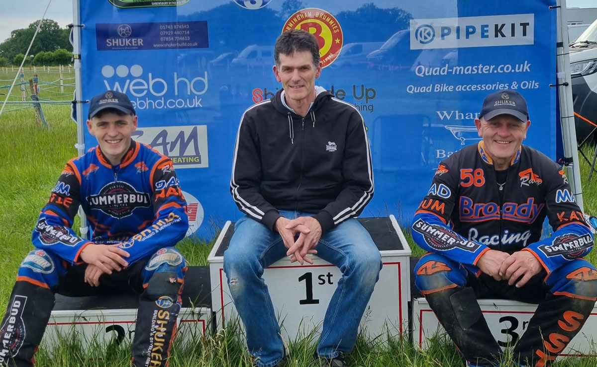 Triumphant Thomas! 2024 Formula Grasstrack Championship Round 3