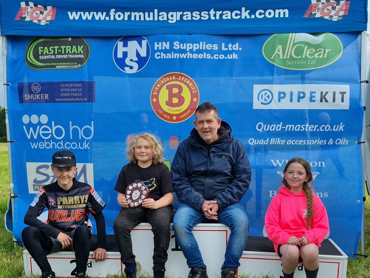 Awesome Archie! 2024 Formula Grasstrack Championship Round 4