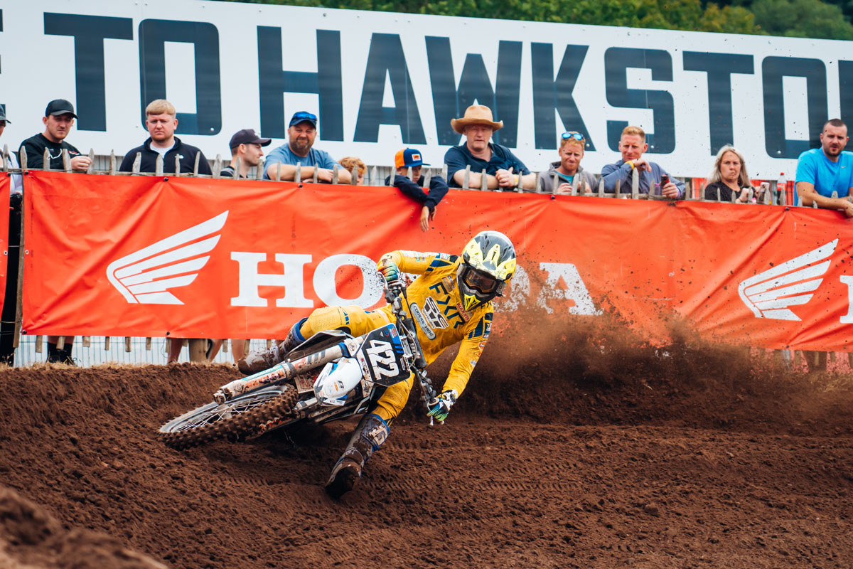 Tough Hawkstone weekend for SC Sporthomes Husqvarna as they travel to America this weekend!