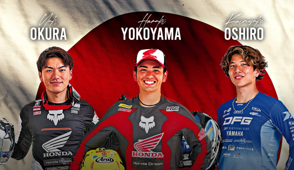 Team Japan named for 2024 Motocross of Nations!