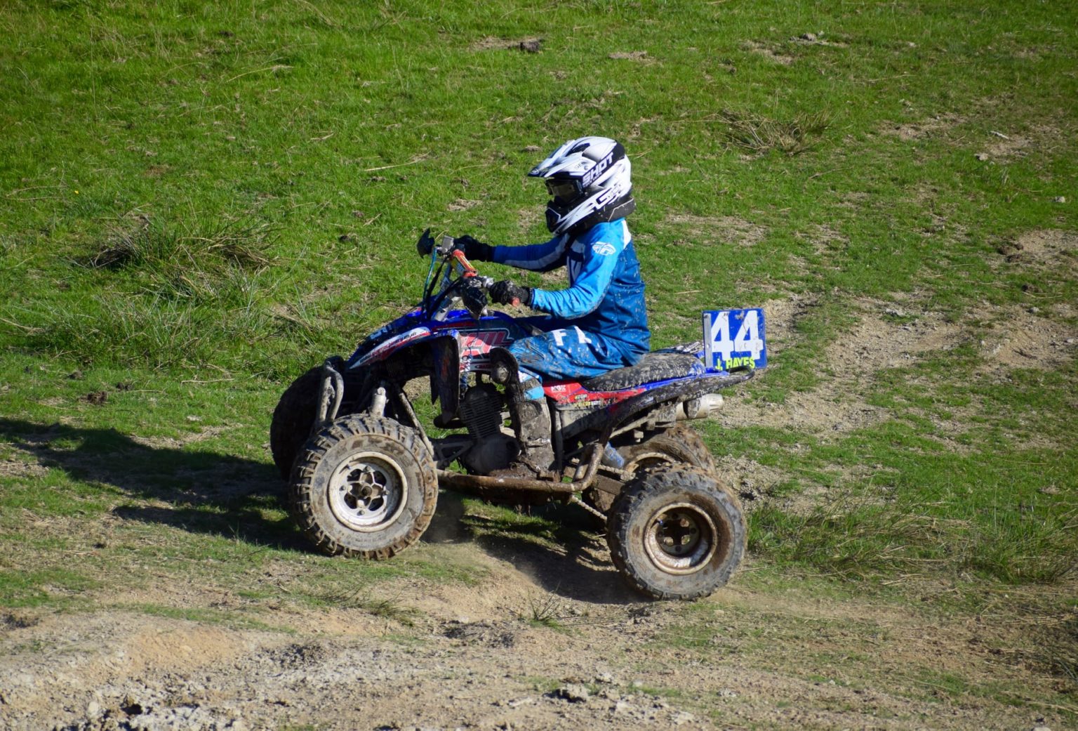 Tiago Storms To Green Hall Victory! British Quad Xc Championship Finale 