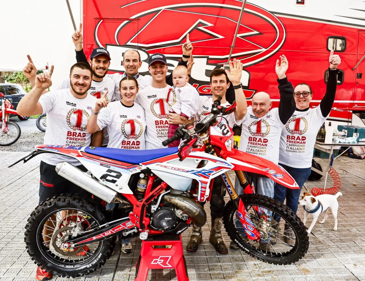 Brad Freeman wins 2024 Italian Enduro Championship