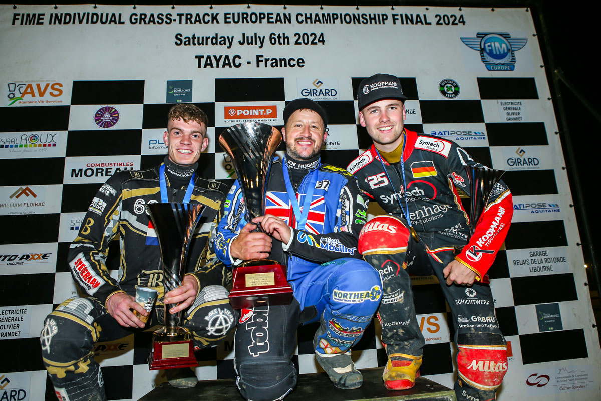 Chris Harris lands 2024 European Grasstrack title in France