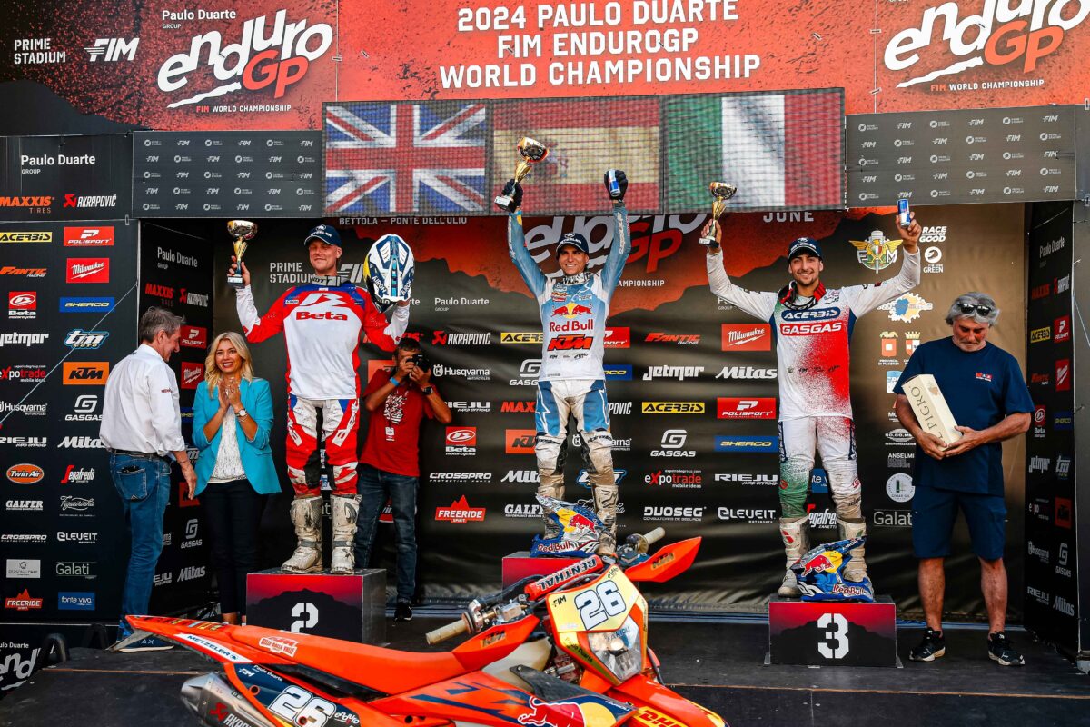 Freeman pushes winner Garcia hard at day one of EnduroGP of Italy - Race Report