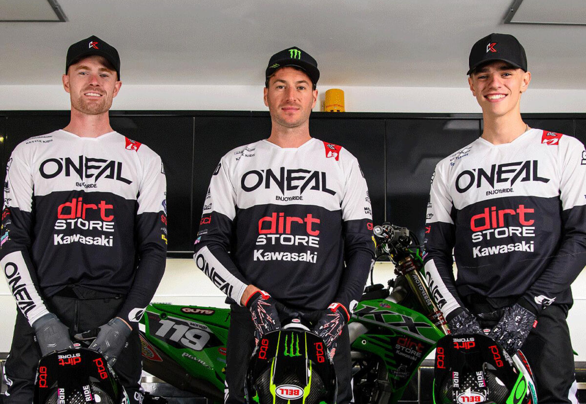 Dirt Store Kawasaki team update!