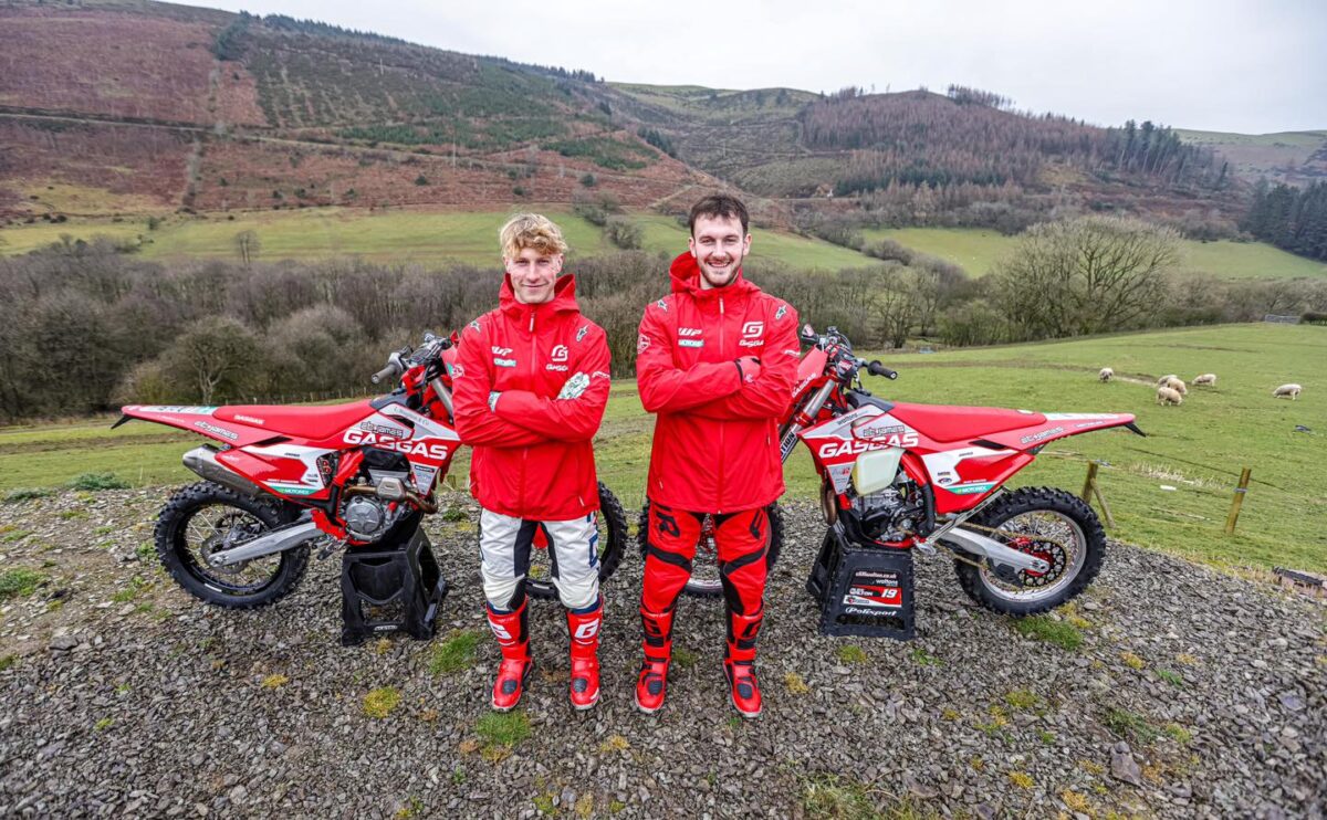 Alex Walton and Harry Houghton sign for ET James GASGAS Enduro Team