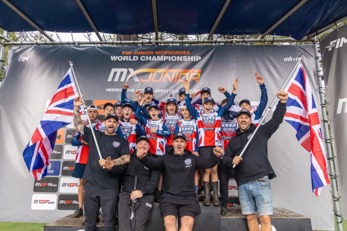 Third for Team GB at 2024 FIM Junior Motocross World Championship