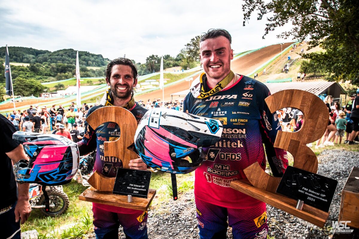 Wilkinson & Millard back on the box in Germany! 2024 World Sidecarcross Championship Round 8