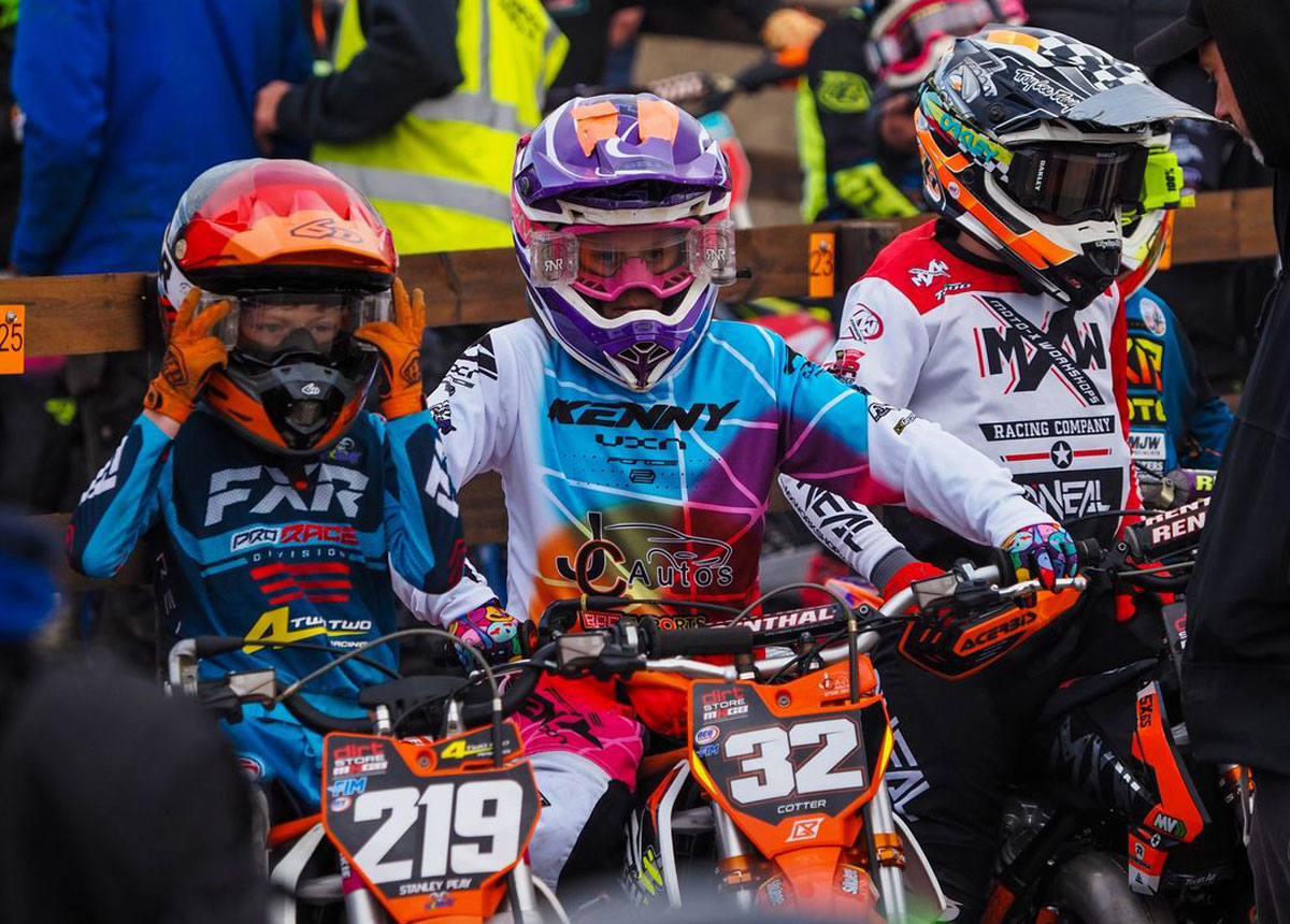 65cc class heads to Scotland for the Dirt Store British Motocross Championship