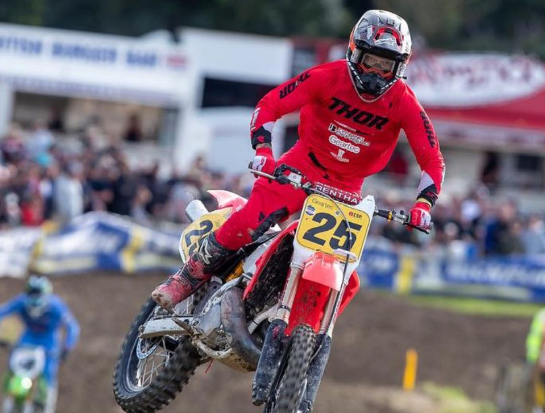 Elliott Banks-Browne in for Team GB at VMXDN Foxhill!