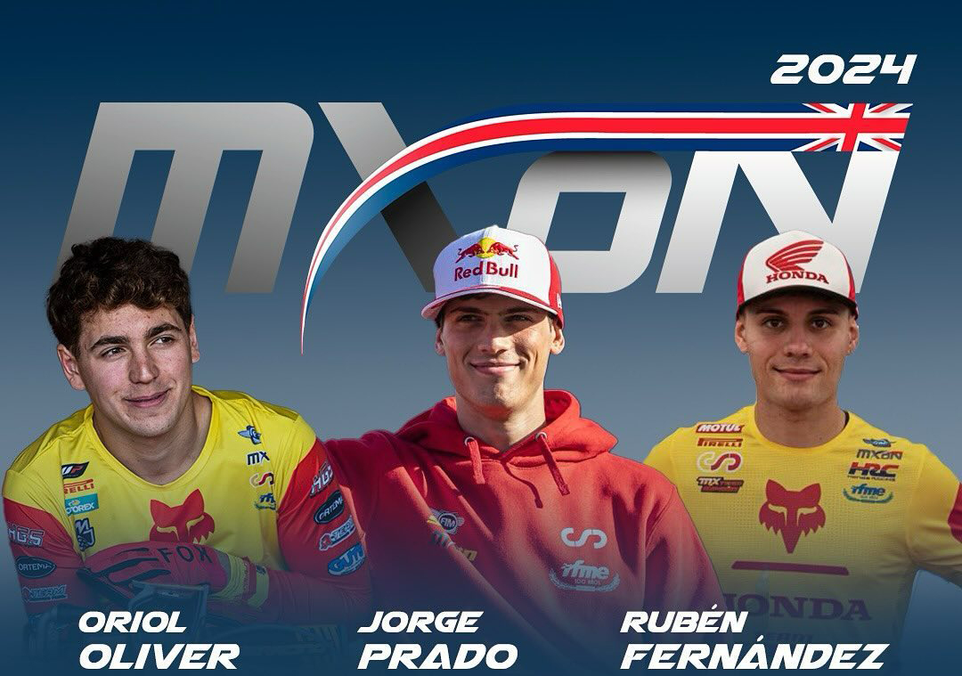 Strong Team Spain line up announced for 2024 Motocross of Nations