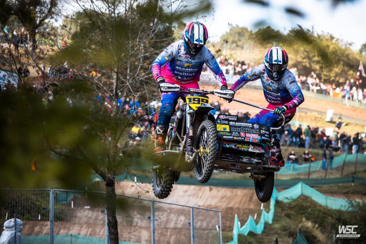 Can Wilkinson & Millard end the 2024 World Sidecarcross Championship on a high?