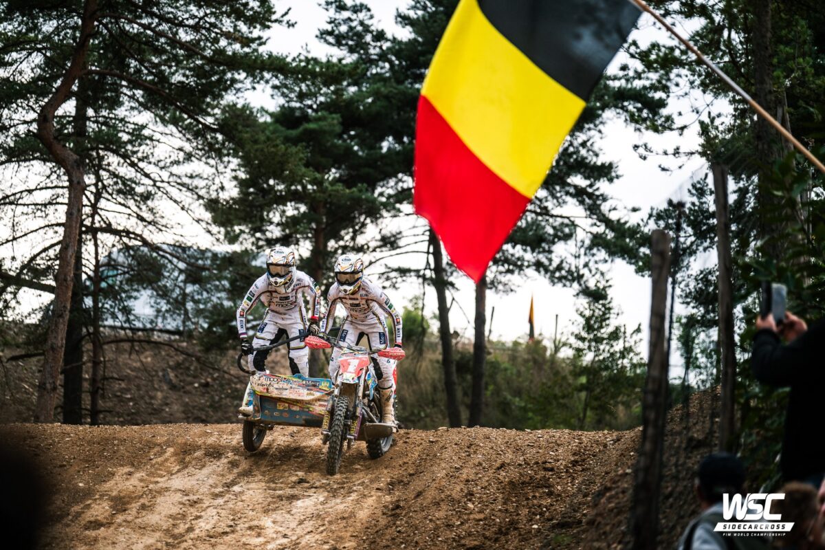 Vanluchene & Janssens win 2024 World Sidecarcross Championship at Italian finale