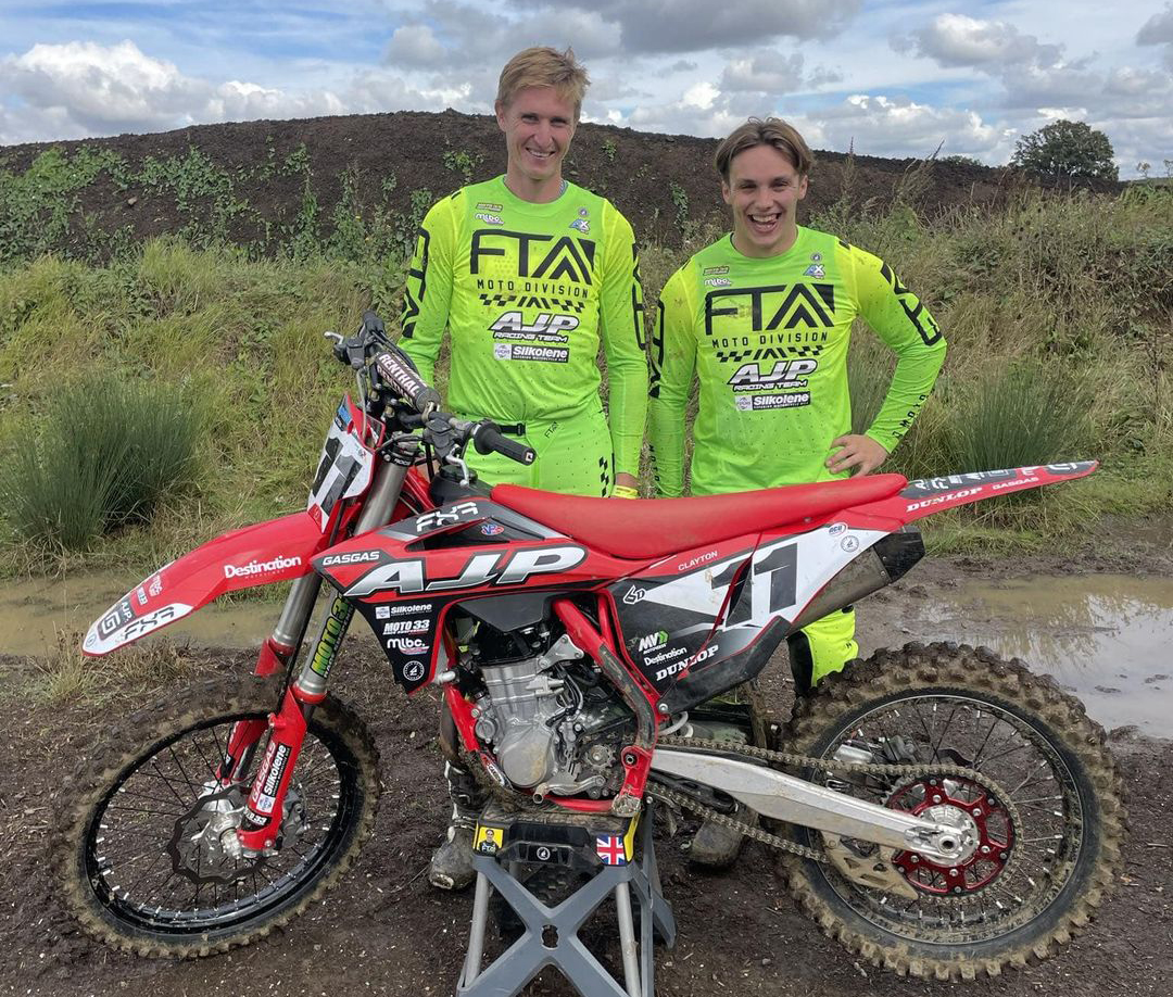 Ashwell & Clayton back with AJP racing team for 2025 Arenacross UK Tour