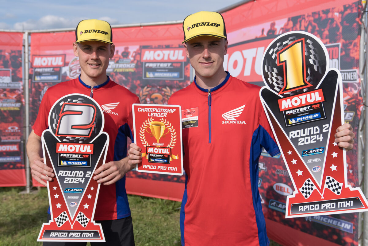 Fastest 40 one-two for Crendon Tru7 Honda at Preston Docks