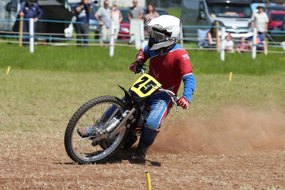 Marvellous Martin! Chaddesley Chaser Grasstrack Race Report & Results