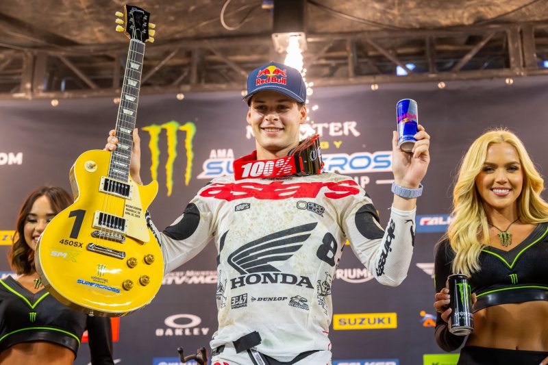 Jett Lawrence Back on Top at Nashville Supercross