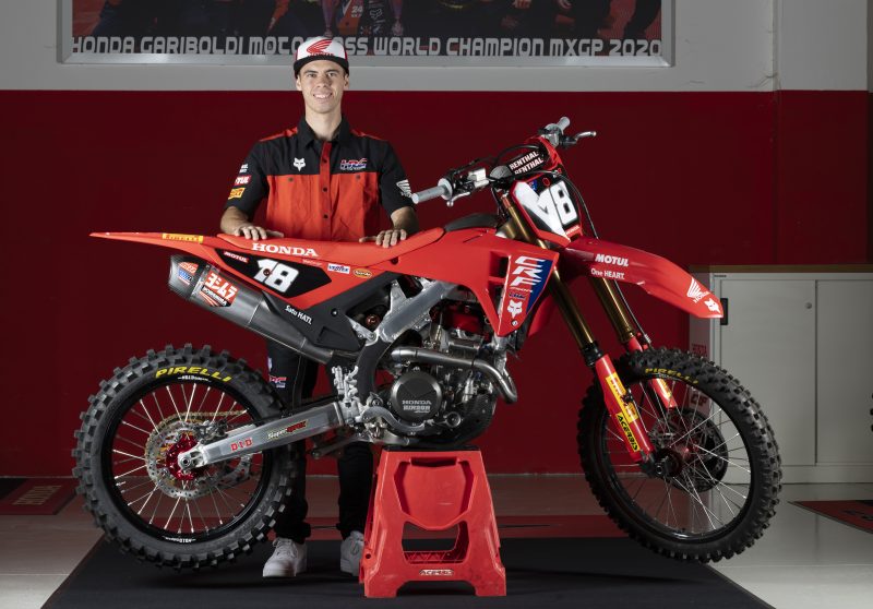 Valerio Lata joins Team HRC MX2 programme for 2025