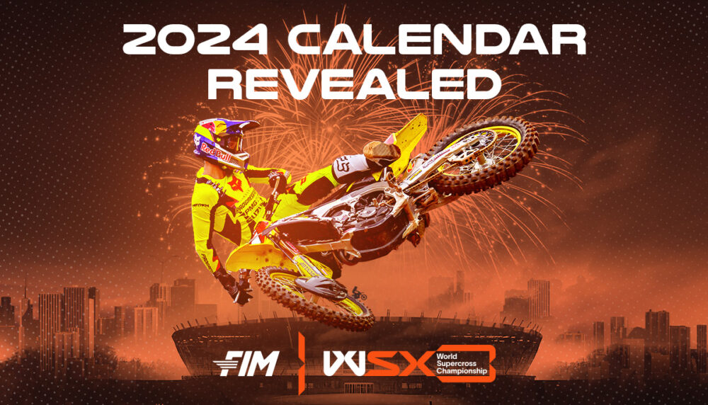FIM World Supercross Championship reveals 2024 calendar