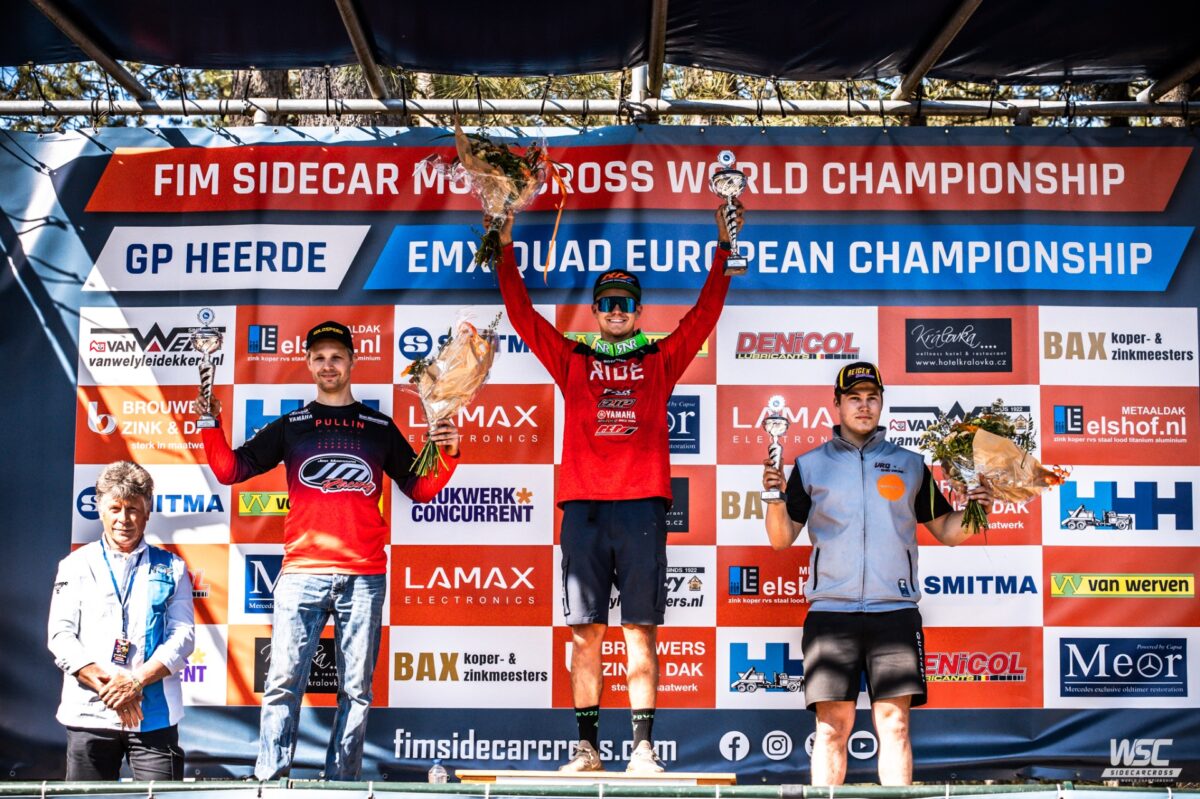 Harry Walker wins European Quadcross Championship Round 2 in the Netherlands