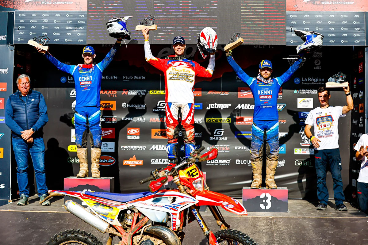 Freeman & Watson end 2024 World Enduro Championship with E3 title and second in E2 for Beta