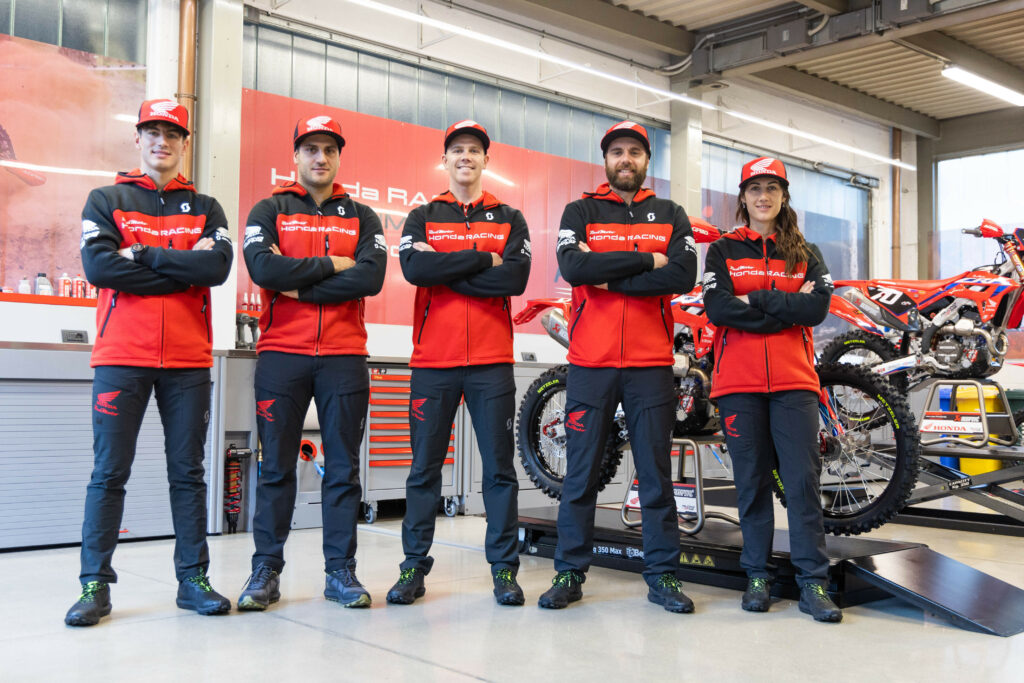 Honda Racing RedMoto World Enduro Team announces the 2024 lineup