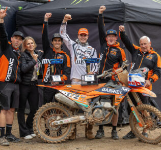 Valk victorious at EMX250 round in Latvia for Gabriel SS24 KTM!
