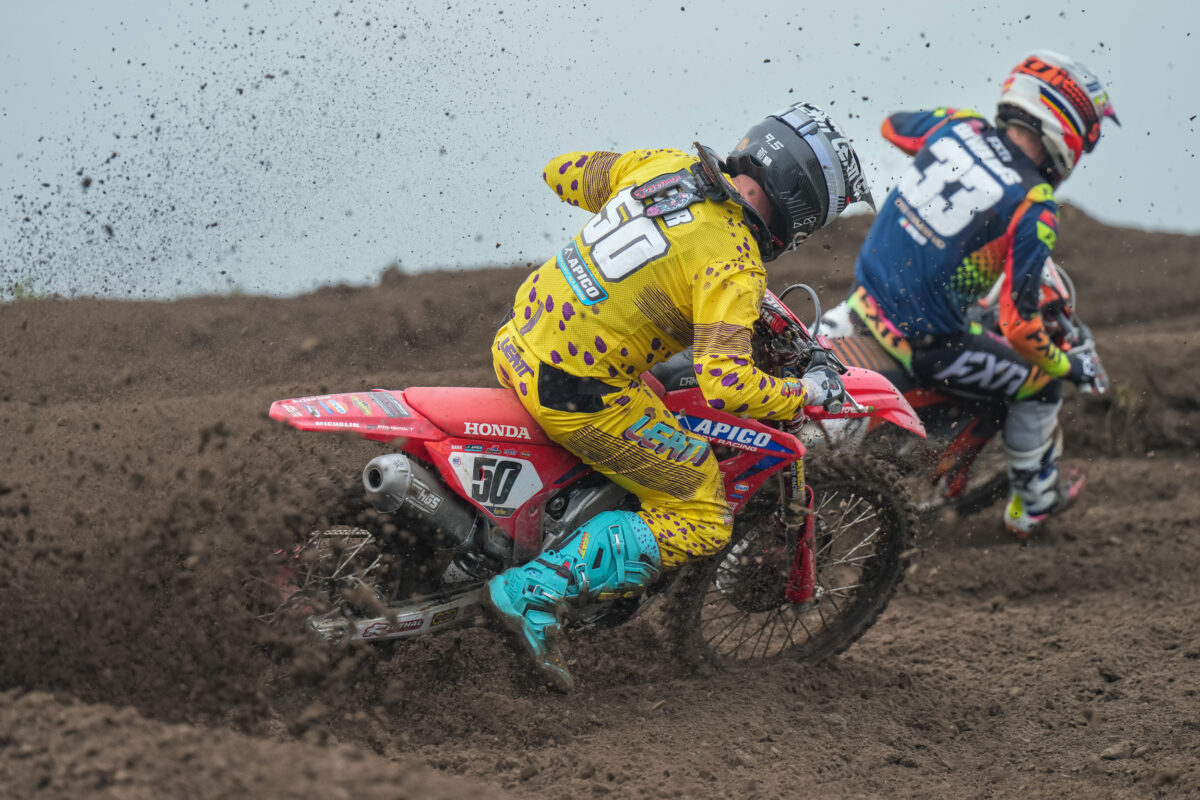 Apico Honda round out 2024 Dirt Store British Motocross Championship with a pair of top tens at Preston Docks