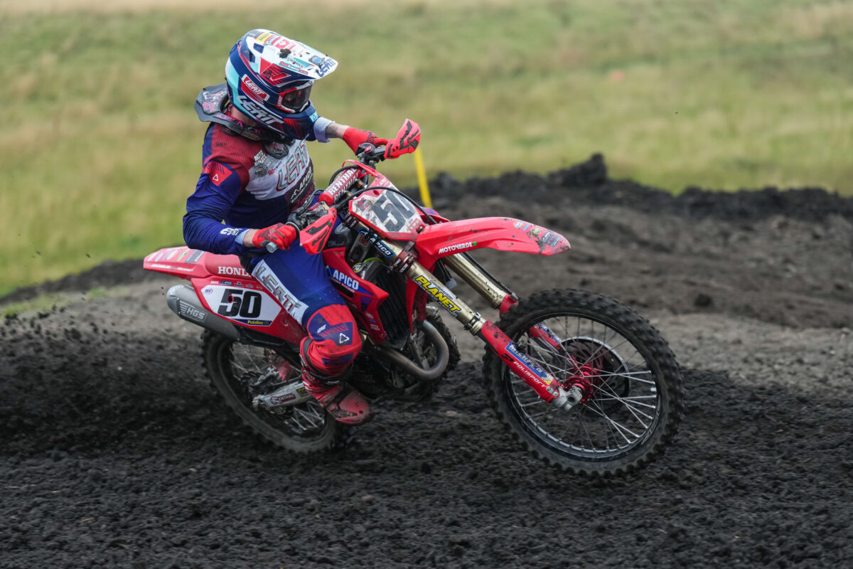 Performance doesn't reflect results for Apico Honda at School House MXGB round!