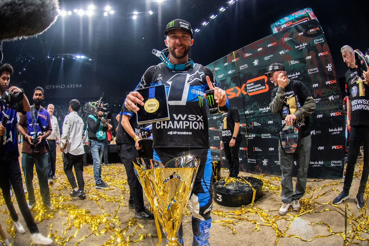 Tomac & McElrath crowned 2024 World Supercross Champions