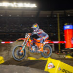 Chase Sexton sprints to 2025 A1 Supercross victory