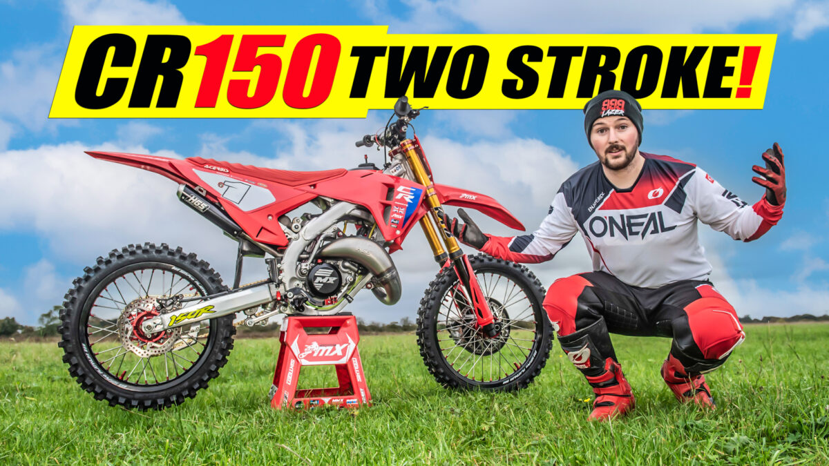 Riding a 2025 Honda CR150 2 Stroke!