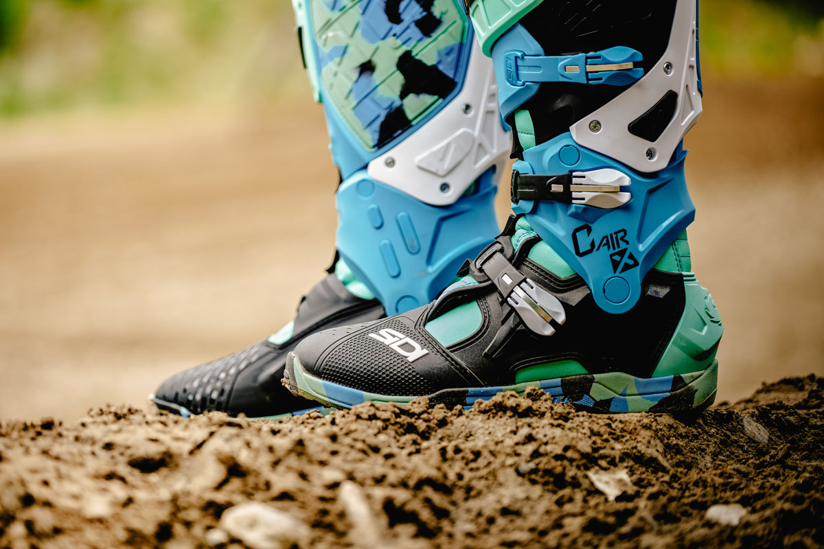 Sidi Launches new Crossair X dirt bike boot Developed with Antonio Cairoli