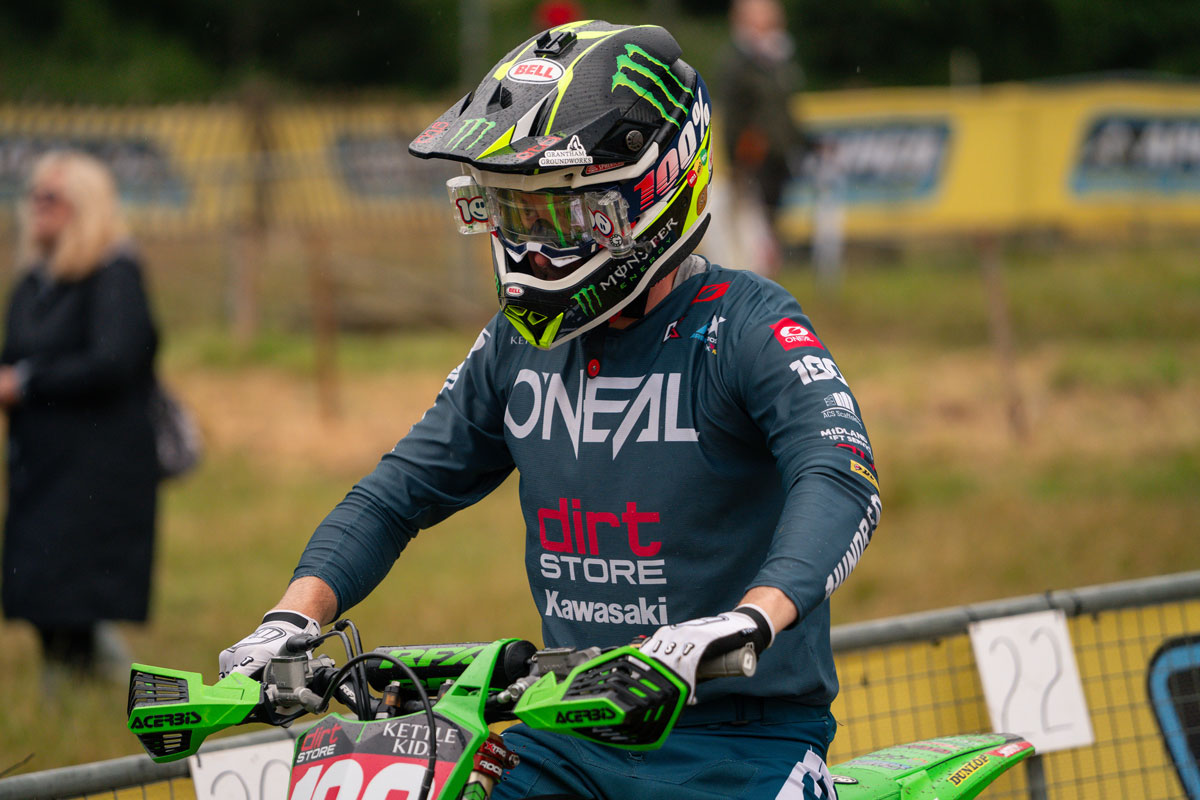 Podium streak continues for Searle & Dirt Store Kawasaki at Brookthorpe Fastest 40 Round!