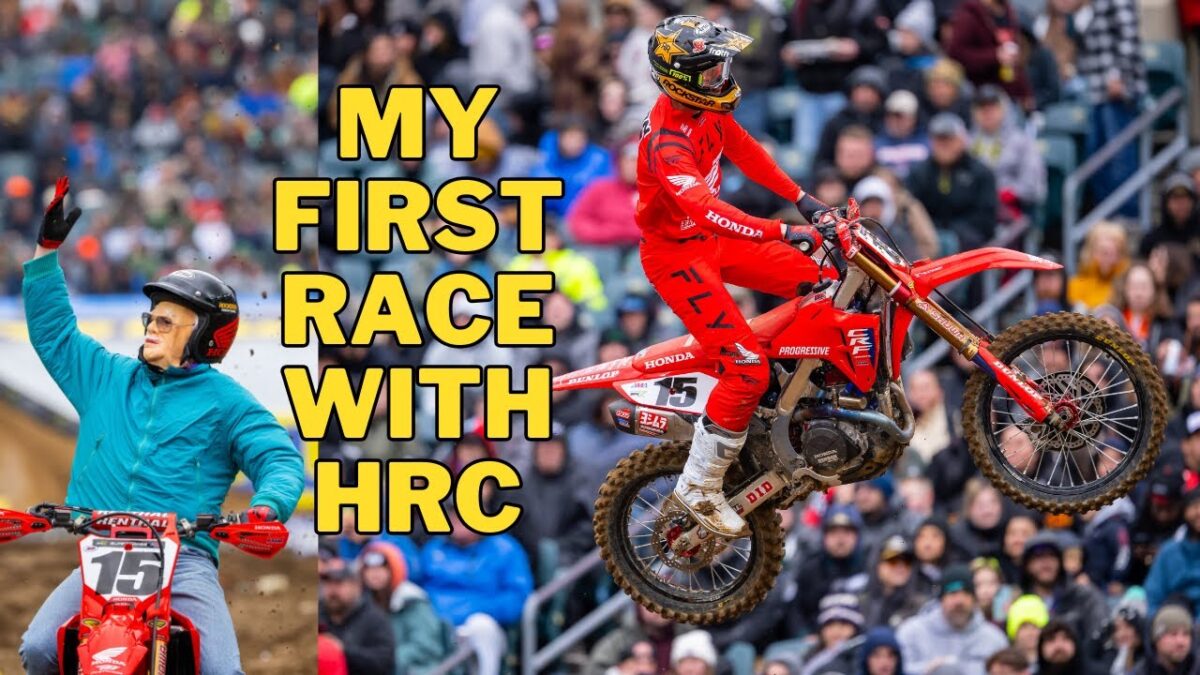 VIDEO: Dean Wilson - First Supercross Race with HRC