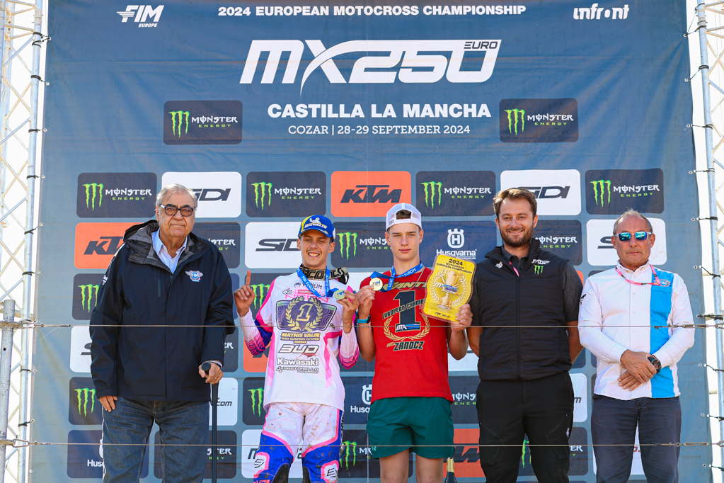 Valin and Zanocz crowned 2024 EMX250 & EMX125 Champions with victories in Spain