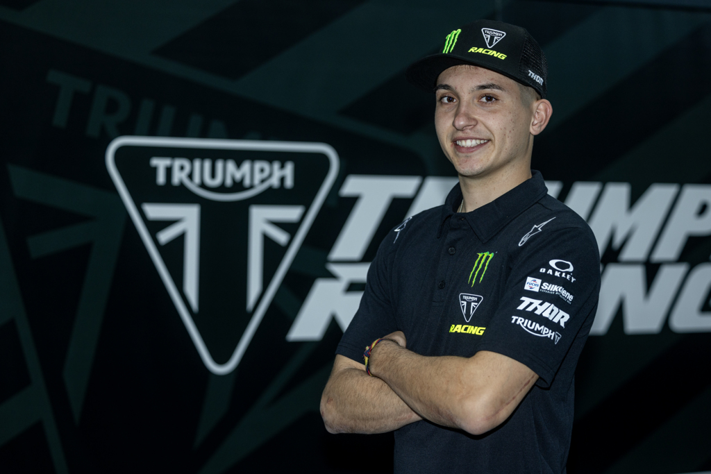 Guillem Farres joins Monster Energy Triumph Factory Racing