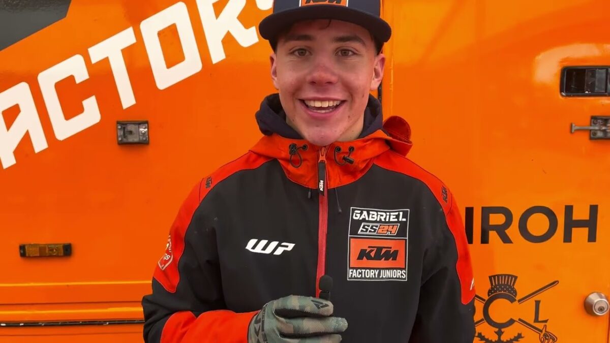 "My speed was there" Gyan Doensen on his EMX250 debut in Cozar