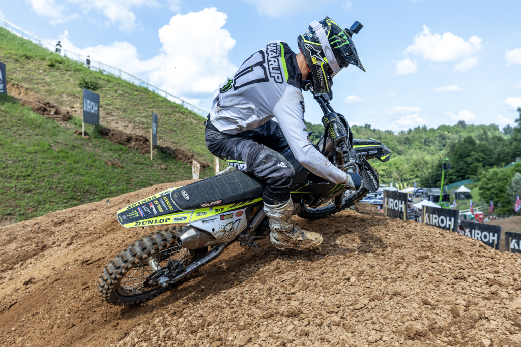 Mikkel Haarup overcomes injury to finish 8th at MXGP of Italy