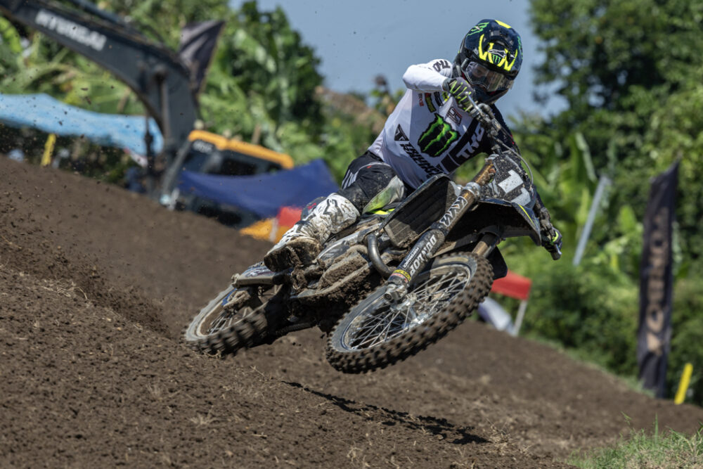 Mikkel Haarup & Triumph Racing narrowly miss podium at MXGP Round 11 in Lombok