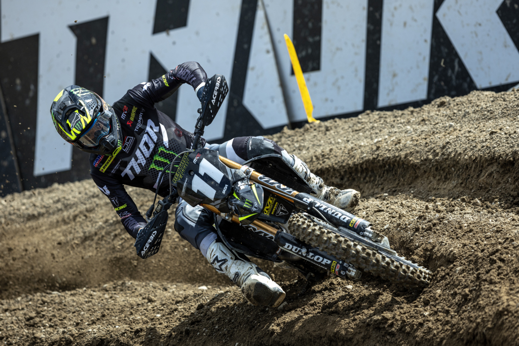 Haarap and McLellan deliver strong results for Triumph at MXGP of Sweden