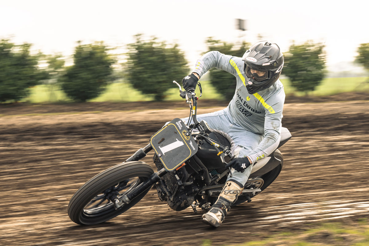 Royal Enfield is Official Headline Sponsor of the 2024 DTRA Flat Track Nationals Series as well as Launching the First Ever “Slide School Cup”