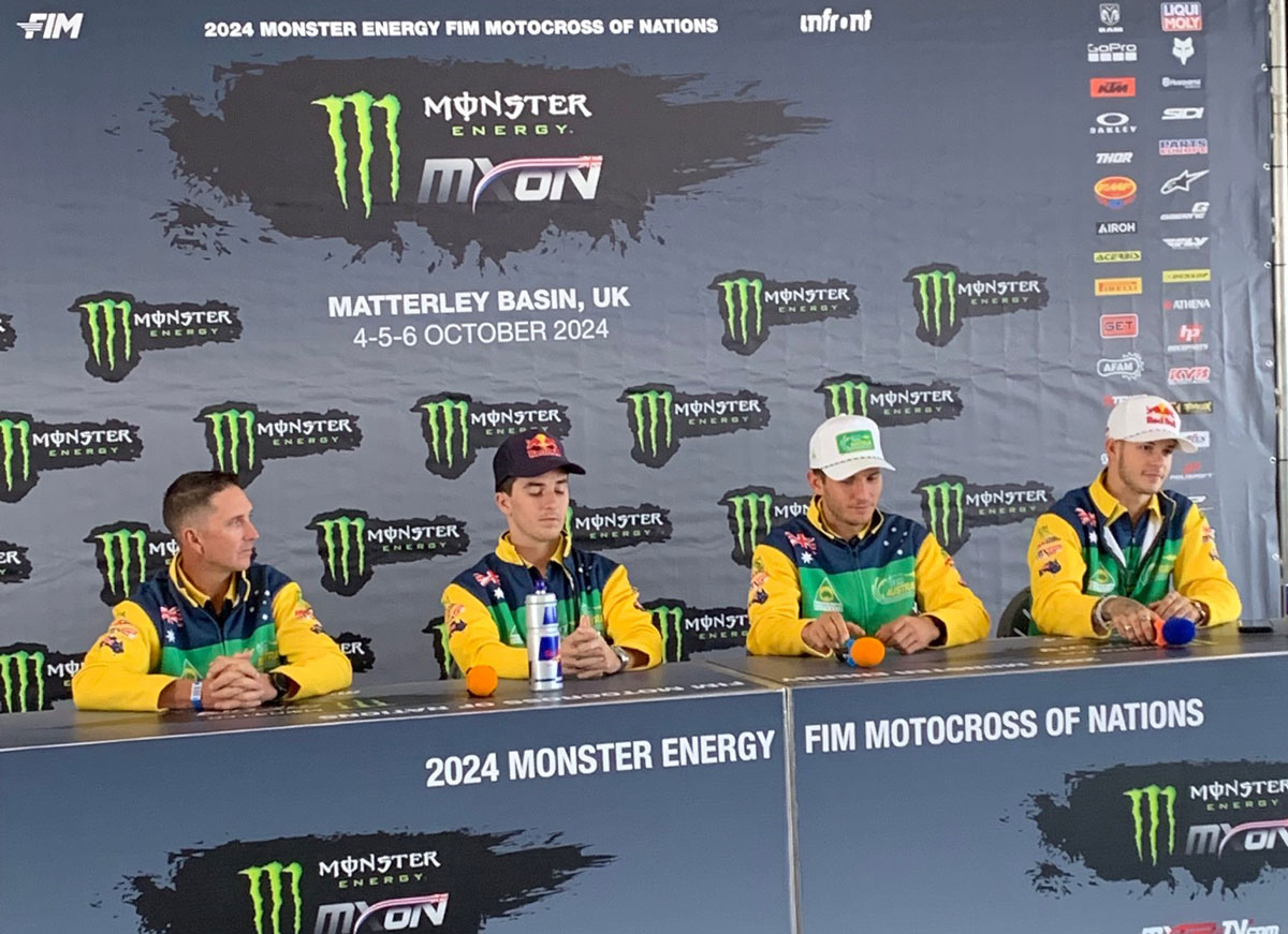 2024 Motocross of Nations Team Press Conference