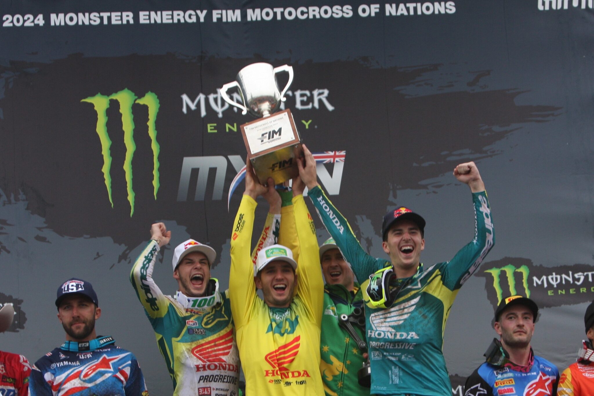 Team Australia win the 2024 Motocross of Nations Full Results Dirt Hub