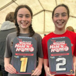 Mari & Erin Harris go 1-2 in the Welsh Open Youth Hare 'N" Hounds Championship