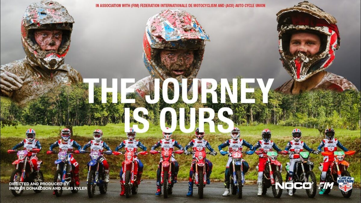 ‘The Journey is Ours’ – Full film featuring ISDE Team GB now live!